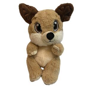 Swaddle Babies Plush Toy Dog 10" Fiesta Brown Tan Stuffed Animal NO SLING